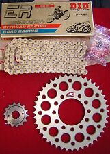 Kawasaki ZXR400 91-03 Race 520 DID ERV3 Chain & Renthal Sprocket Kit. 15/45 New