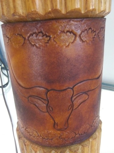 Vintage ranch oak cowboy - "ranch,