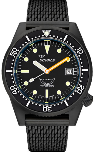 Squale 1521 pvd - mesh, watch