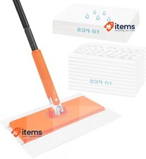 JEHONN Sweeper Mop Compatible with Flash Pads, 2-in-1 Starter Kit