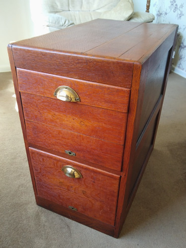 Vintage wooden filing - vintage,