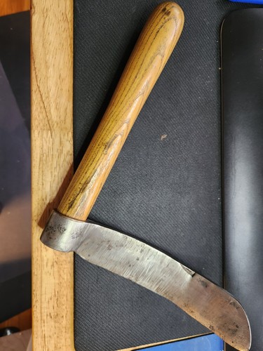 Antique blacksmith forged froe - antique,