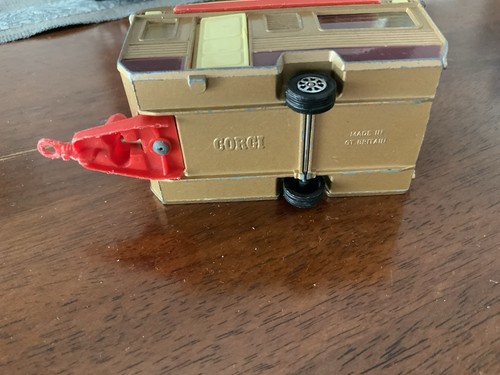 Corgi fiat caravan trailer - fiat,