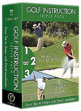 Golf Instruction Triple Pack with David Leadbetter DVD (2007) David Leadbetter