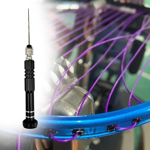 Racquet stringing straight - stringing, awl