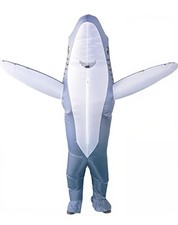 Adult Inflatable Grey Shark