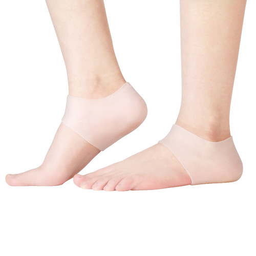 Silicone gel heel sleeves - silicone,