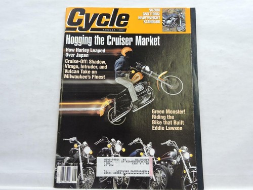 Cycle magazine august 1991 - magazine,