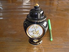 The art of chokin 24Kt Gold Samurai warriors Japan Pot Vase Amphora