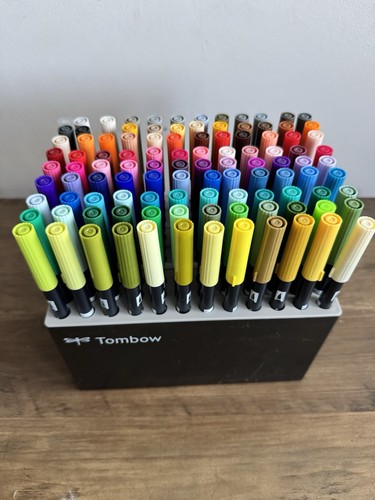 Tombow abt dual brush pen - abt,