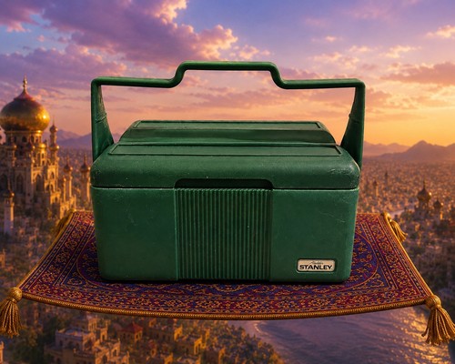 Vintage aladdin stanley green - aladdin,