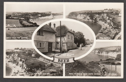 Postcard beer seaton devon - postcard,