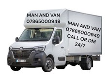 CHEAP LOCAL URGENT SHORT NOTICE MAN & LUTON TAIL LIFT VAN REMOVAL SOFA DELIVERY 