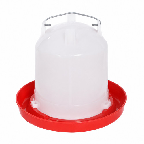 Yellow chicken feeders - feeders, and