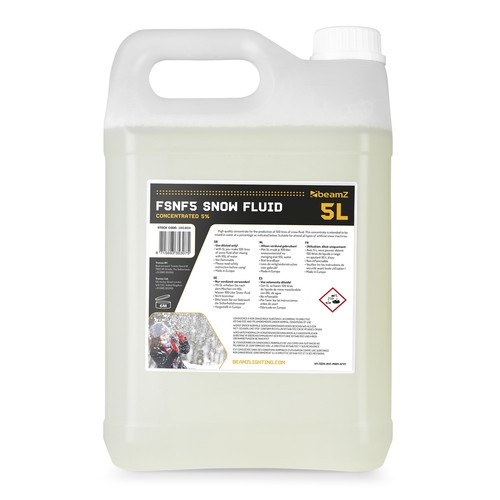 Beamz fsnf5 snow machine fluid - fsnf5,