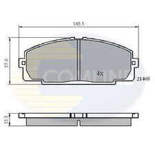 Brake Pads Set For Toyota