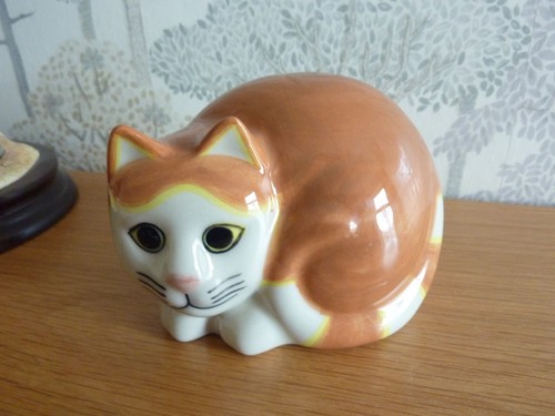 Quail pottery ginger - ginger, white