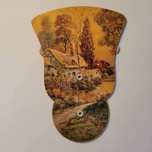 Vintage hand fan abts - hand,