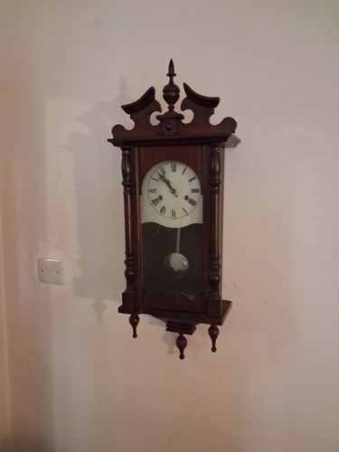 Vintage wall clock working - wall,