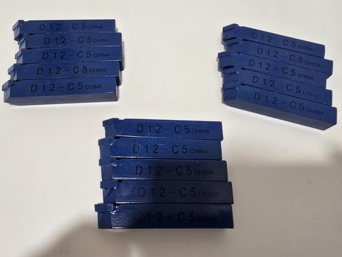 Lot brazed tipped - of, 15