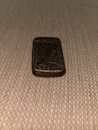Silver look case - look, vintage