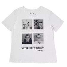 Keith Haring T-shirt - Selfie Artsy, Art is for Everybody - Multiple Sizes