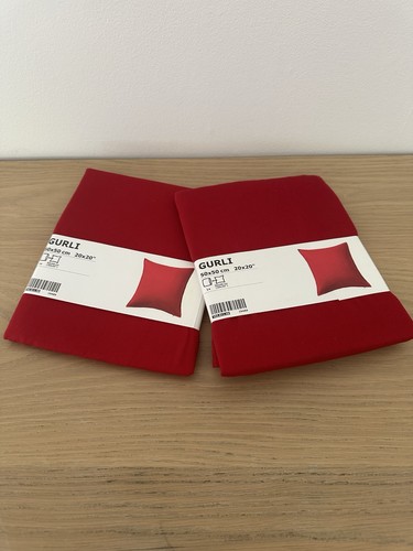 Ikea gurli red cushion - ikea, covers