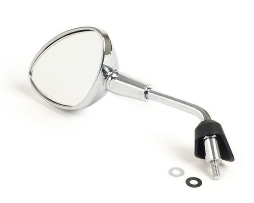 Mirror shorty left chrome - mirror,