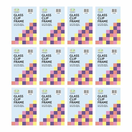 Set x6 glass clip - [set,