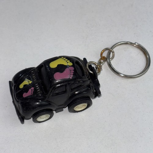 Vtg groovy keychain beetle - groovy,