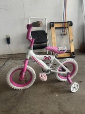 Hello Kitty Sanrio girls bicycle with training wheels vintage collectors bike