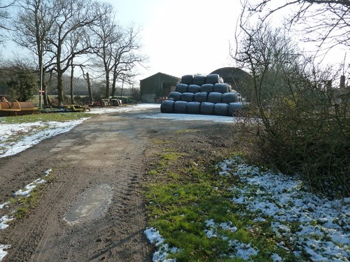 Photo silage bales at - bales,