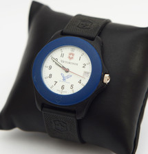 Victorinox Swiss Army  Military White Dial Quartz Men'sWatch for REPAIR or PARTS