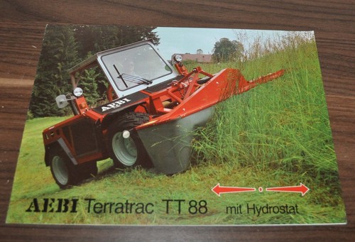 Aebi terratrac tt88 - aebi,