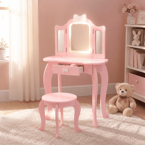 Kids vanity set girl makeup - vanity,