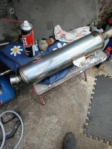 Suzuki sv650 exhaust silencer - suzuki,