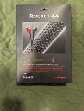 audioquest 10’ bi wire speaker cable, Rocket 44