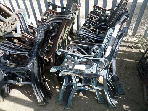 Decorative cast iron garden - cast,