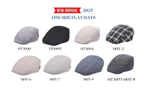 Mens flat caps herringbone - caps,