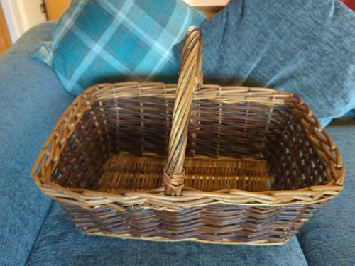 Vintage large wicker - large, shopping