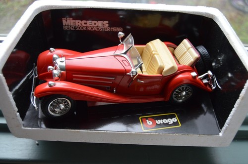 Burago mercedes benz - benz, 500k