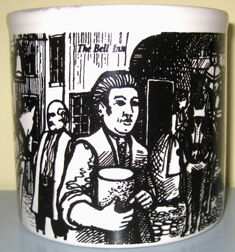 The bell inn - stilton,, vintage