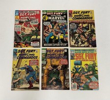 Marvel Comics: Lot Of 6 Sgt