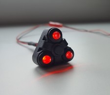 Red LED Tri-LED Lights for Predator bio helmet mask AVP Aliens / not Tri-Laser 