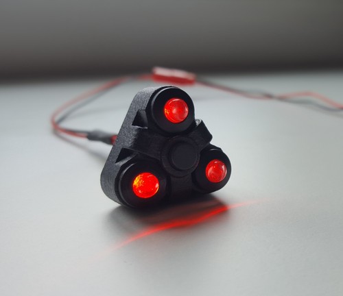 Red led tri - red,