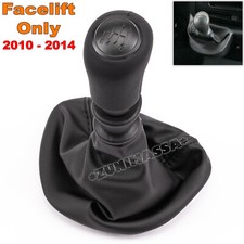 for MERCEDES Facelift VITO W639 6 SPEED GEAR SHIFT KNOB LEATHER HANDLE SHIFTER