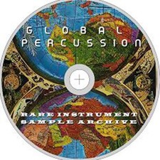 GLOBAL PERCUSSION - RARE ANCIENT & CULTURAL AUDIO SAMPLES on disc