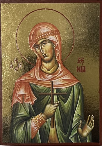Saint xenia kalamata icon - ,