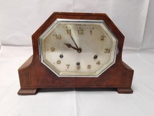 Antique Westminster Chime Mantle Clock Art Deco 1920s/30s ~ Lovely Condition