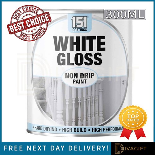 151 white gloss non drip - white, paint